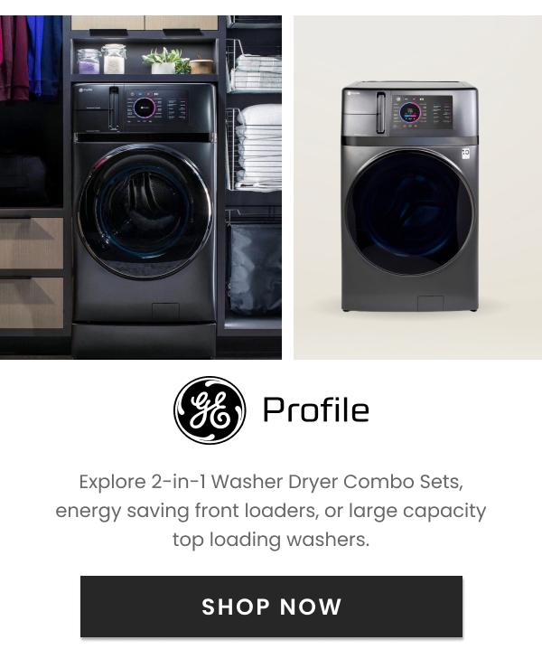 GE Profile Laundry Appliances