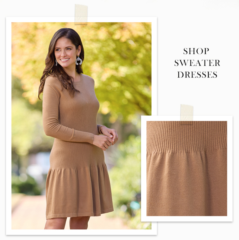 Shop Sweater Dresses
