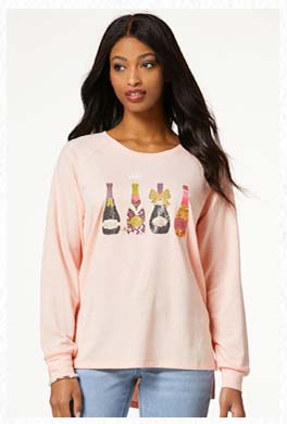 Cato Fashions  Cato Pearl Embellished Hoodie