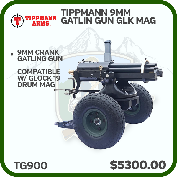 TIPPMANN ARMORY Tippmann 9mm Gatlin Gun Glk Mag