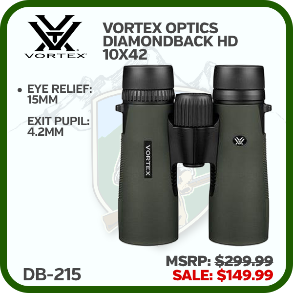 VORTEX OPTICS Diamondback Hd 10x42
