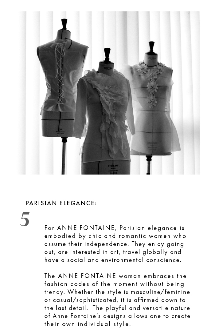 An elegant Parisian style