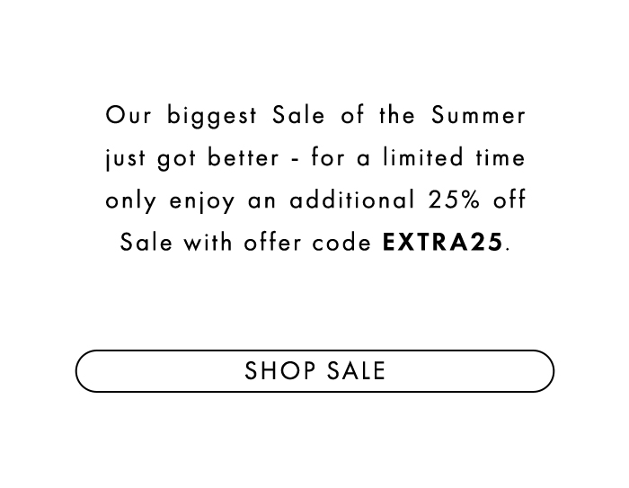 Extra 25% Off Sale