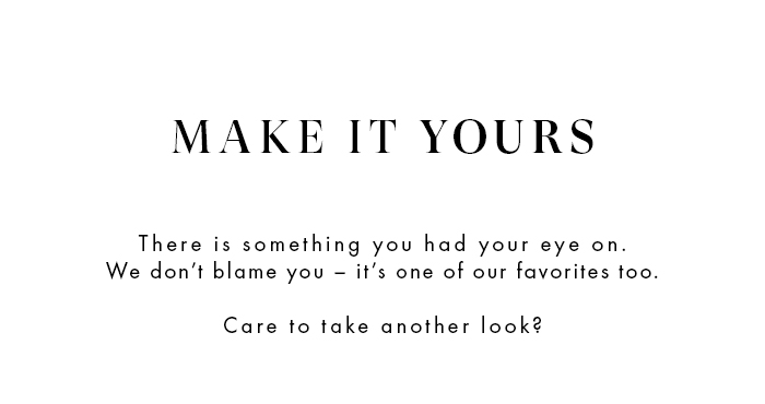 Make It Yours