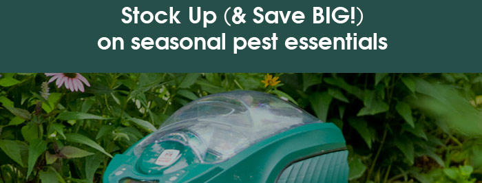 Stock Up (& Save BIG!) on seasonal pest essentials