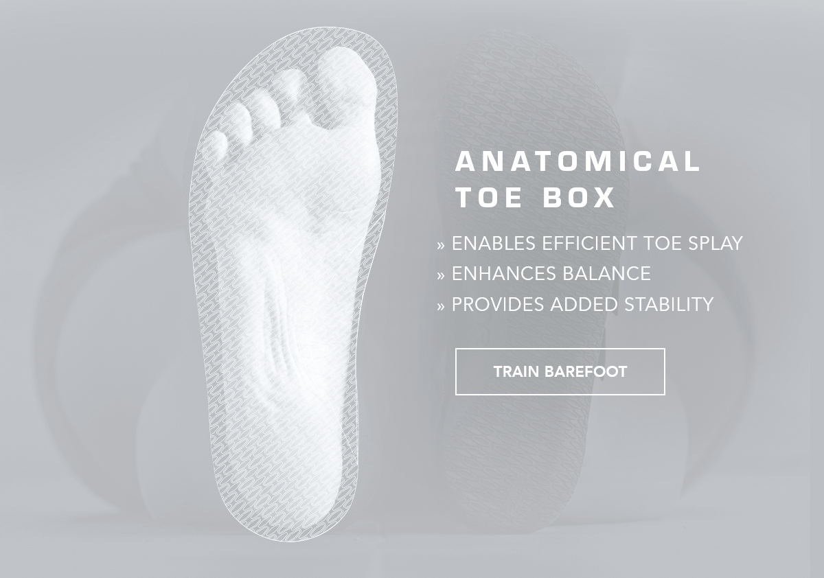 Anatomical Toe Box