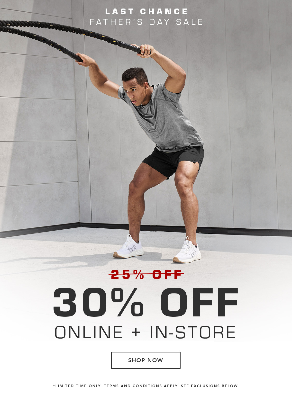 Last chance for 30% off sitewide
