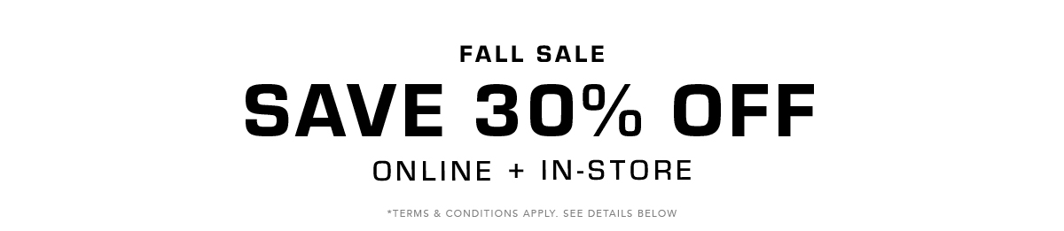 Fall Sale