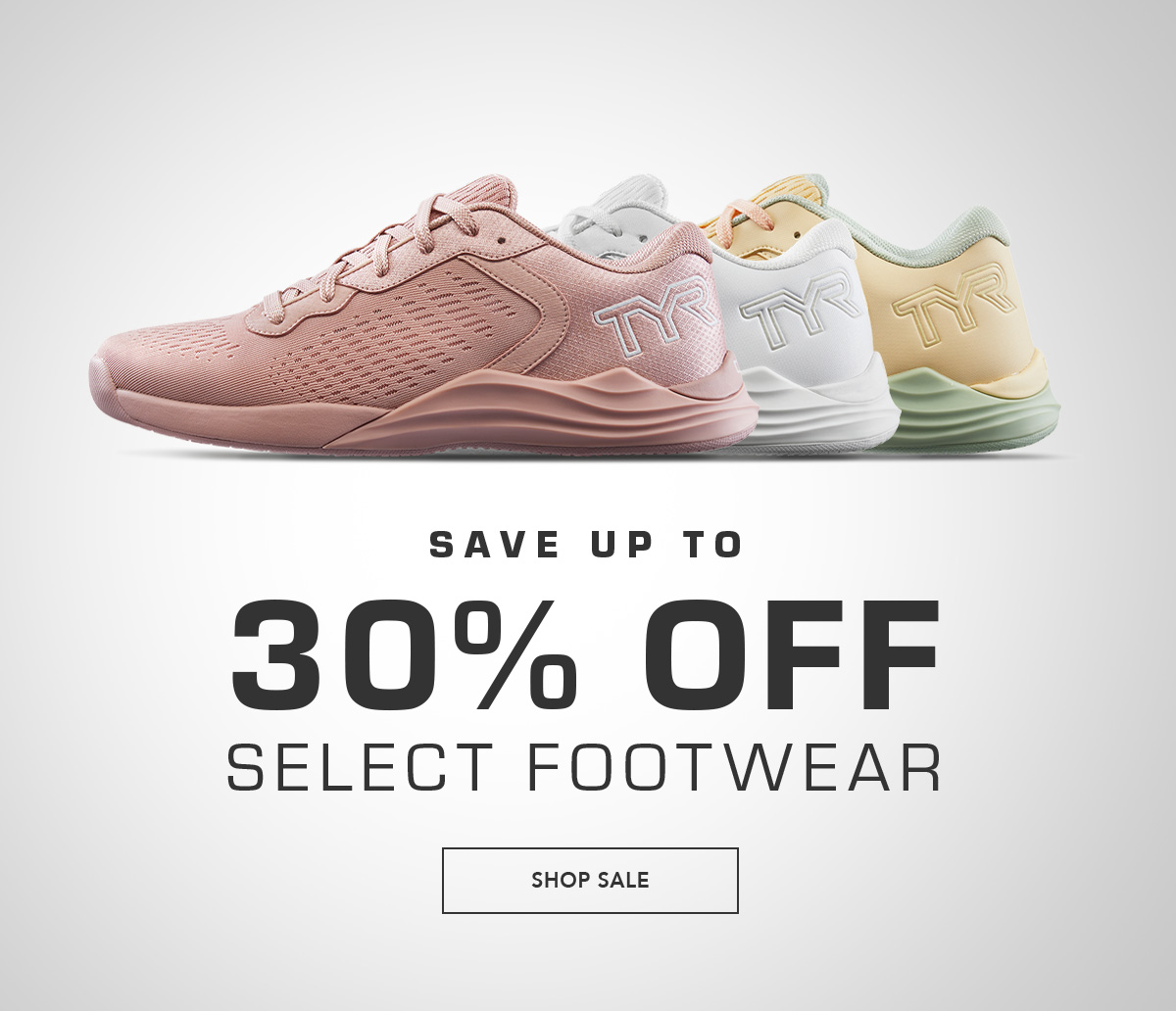 30% off select footwear