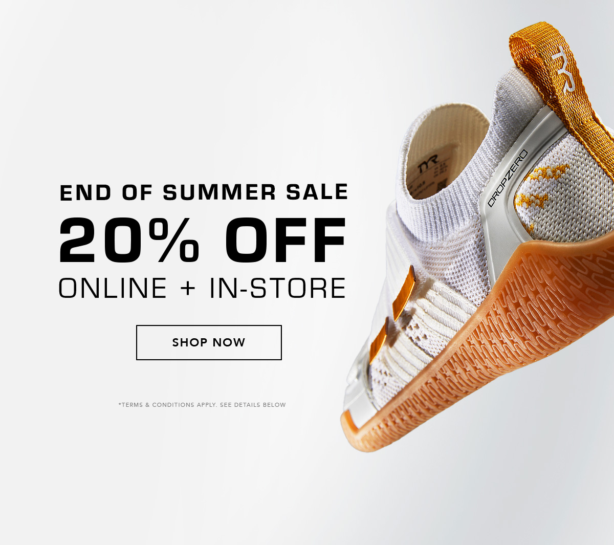 20% off summer sale