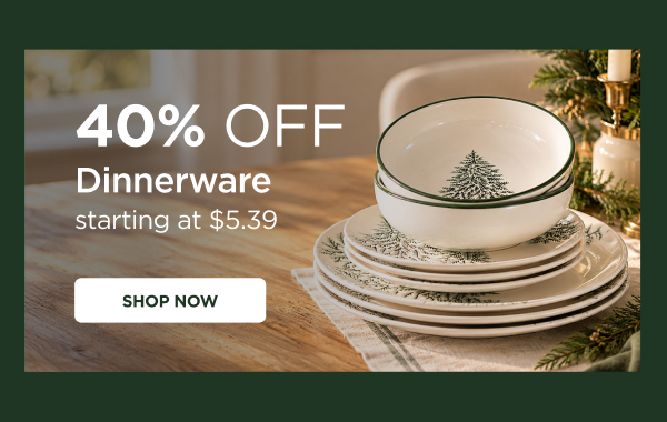 Christmas Dinnerware