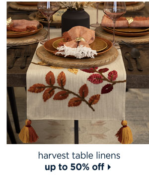 Harvest Table Linens