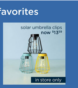 Solar Umbrella Clips