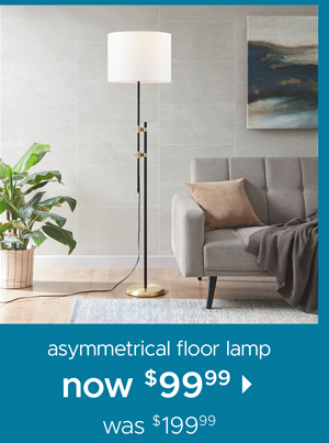 Asymmetrical Floor Lamp