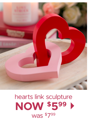 Heart Link Sculpture