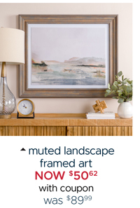 Muted Landscape Framed Art