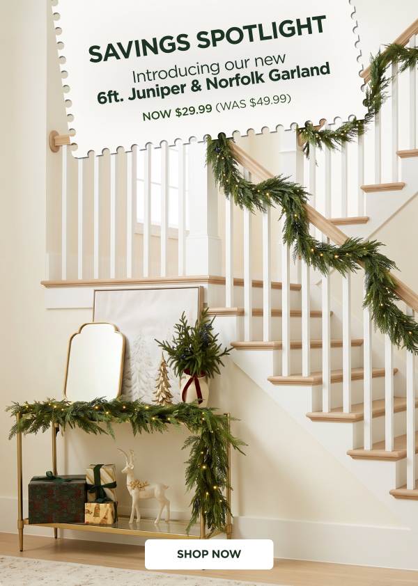 Juniper & Norfolk Garland