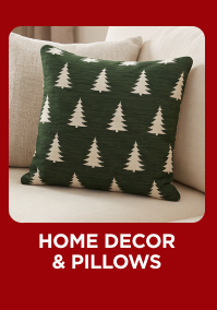 Home Decor & Pillows