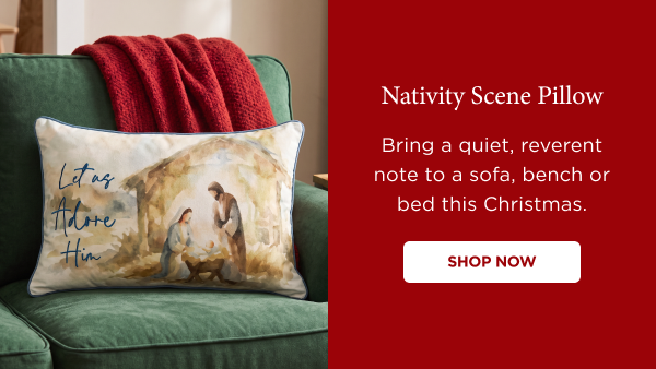 Nativity Pillow