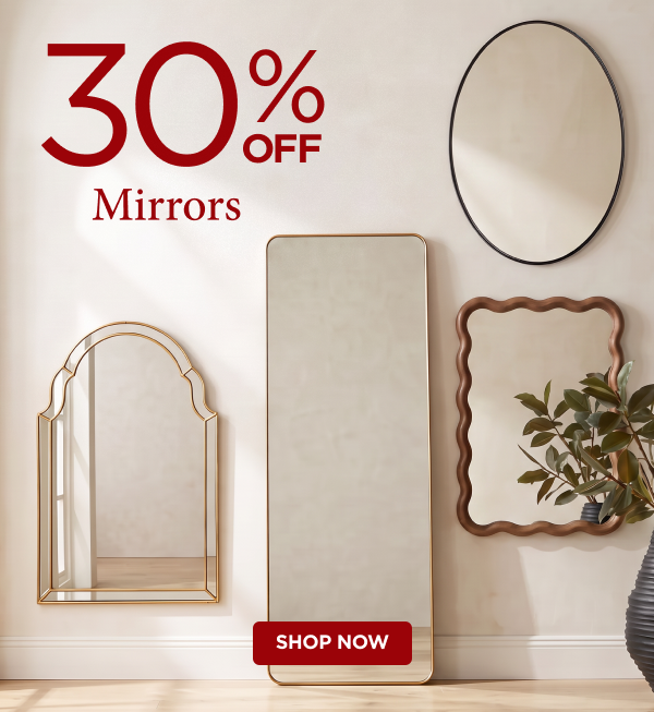 30% Off Mirrors