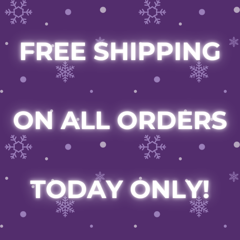 Get FREE SHIPPING Today Only!