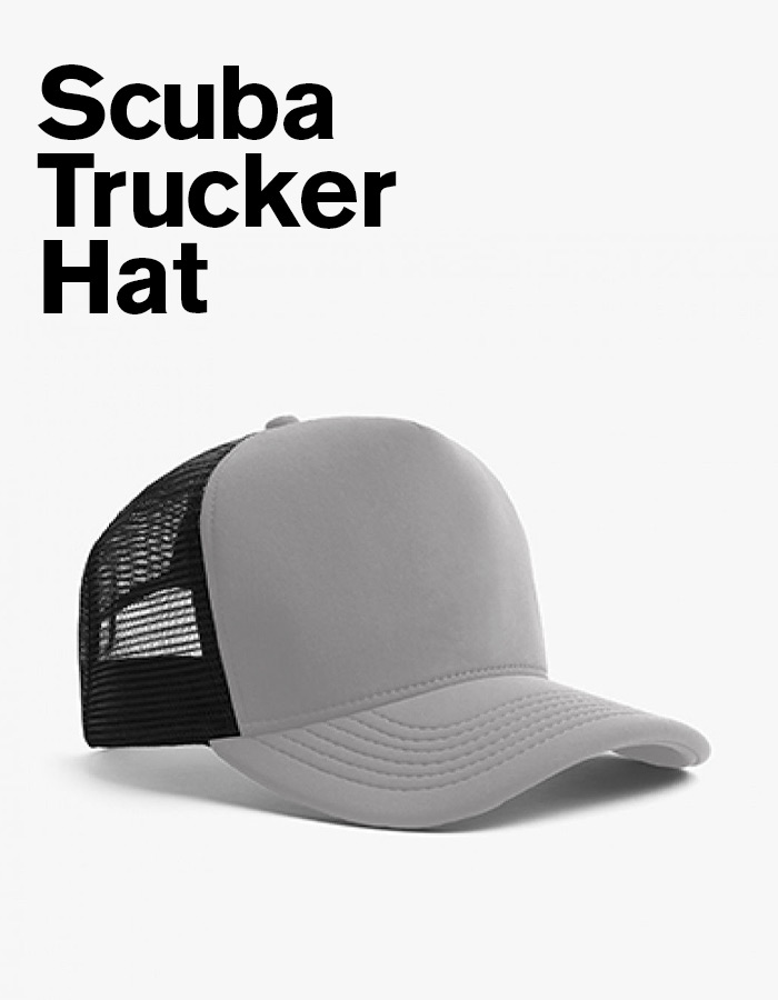 Scuba Trucker Hat