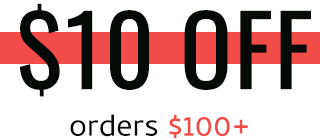$10 OFF ORDERS 100+