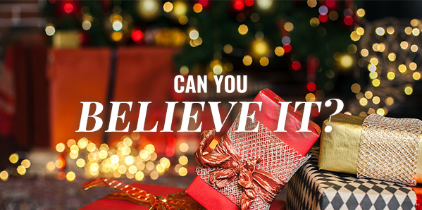 Can you believe it?