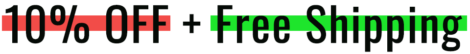 10% Off + Free Shipping