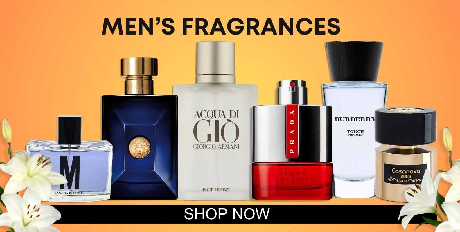 MEN'S FRAGRANCES- 15% off use link below to activate. Expires 5/22/2024