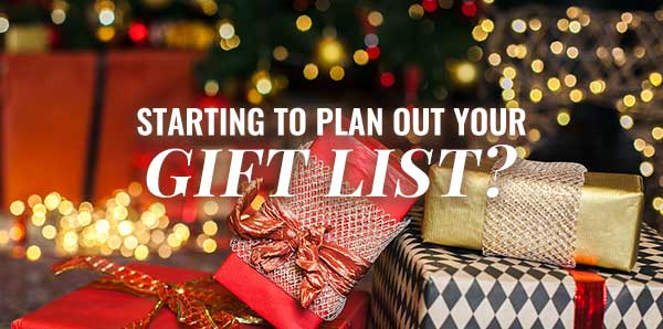 Starting to plan out your gift list?