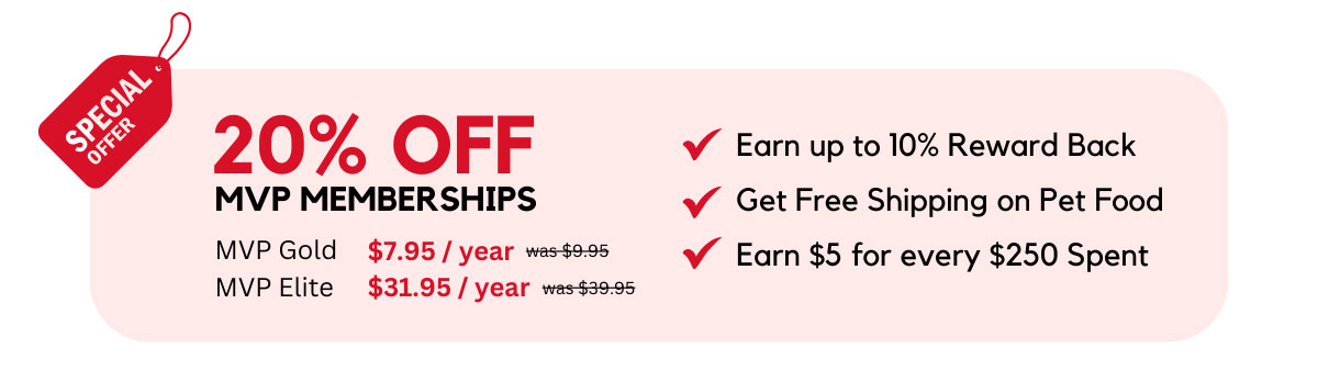 20% Off MVP Membershipsa