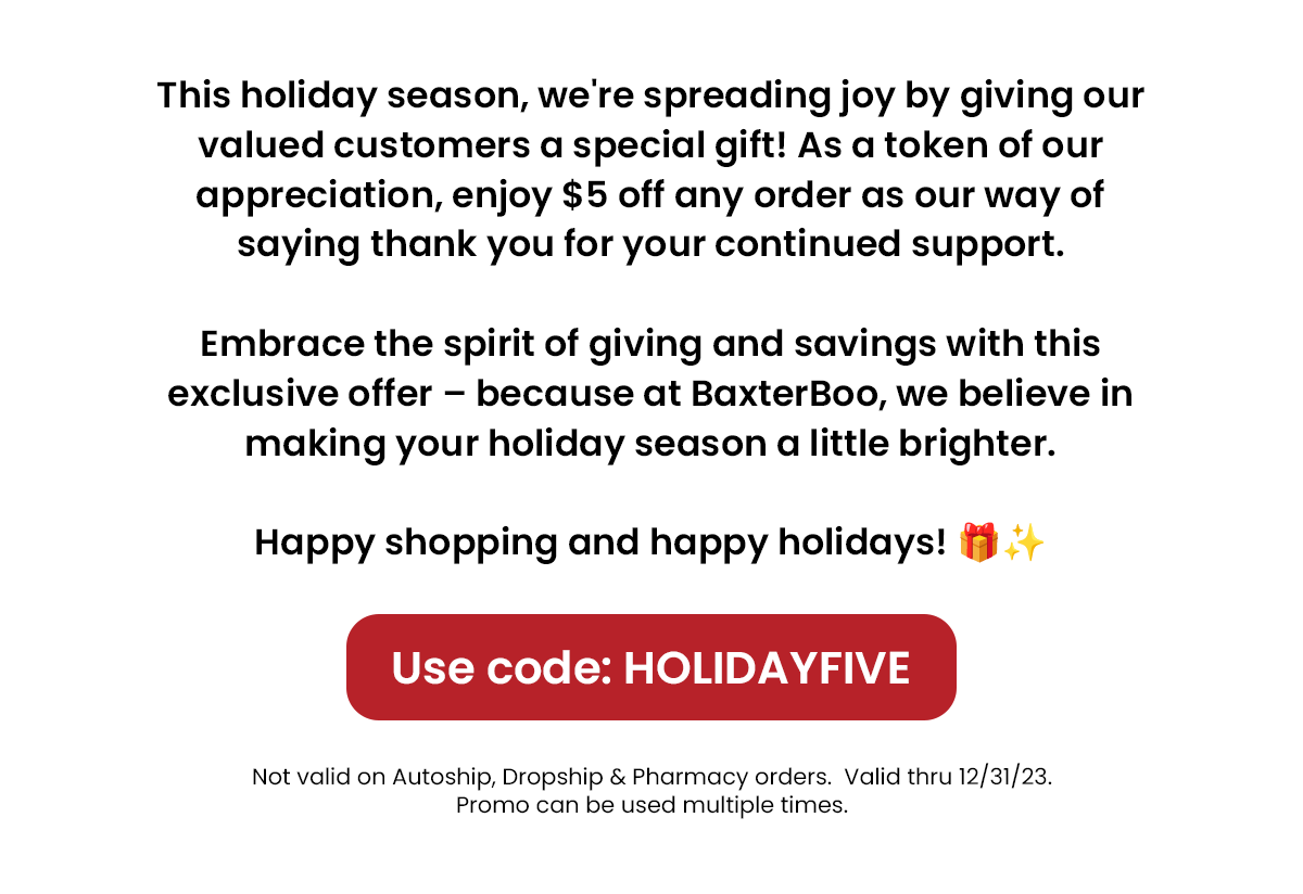 Get $5 Off your order!