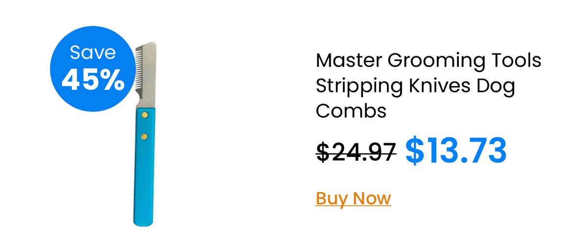 Master Grooming Tools Stripping Knives Dog Combs