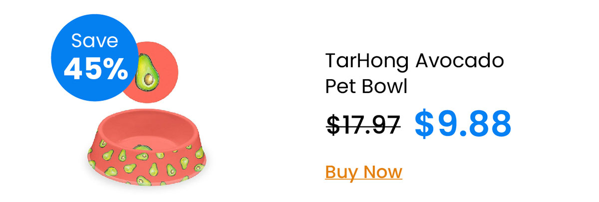 TarHong Avocado Pet Bowl