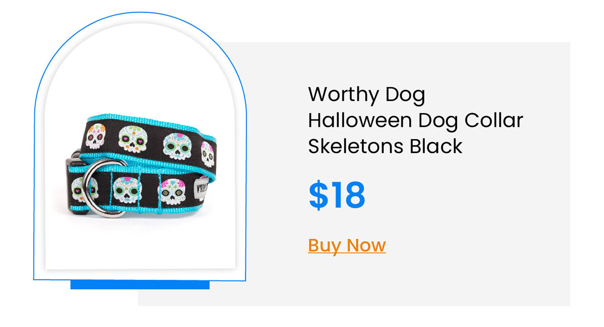 Worthy Dog Halloween Dog Collar