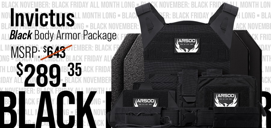 55% OFF AR Invictus Blackout Friday Package
