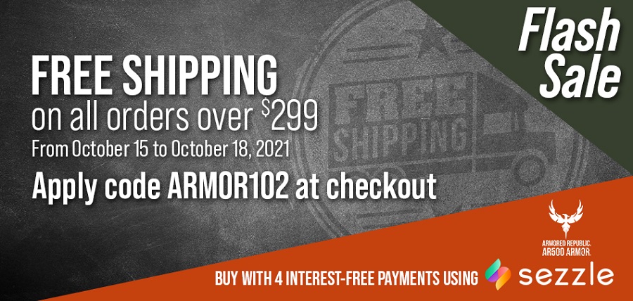 FREE SHIPPING on orders over $299