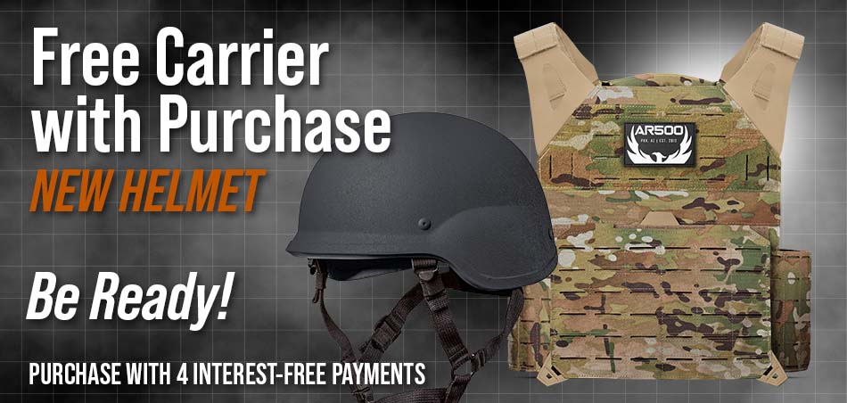 FREE Carrier with Protector Helmet Purchase