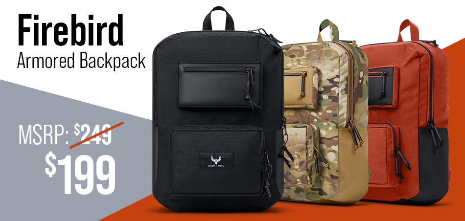20% OFF Firebird Armored Backpack
