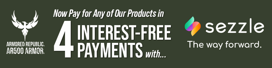 Now pay for any of our products in 4 interest-free payments with Sezzle