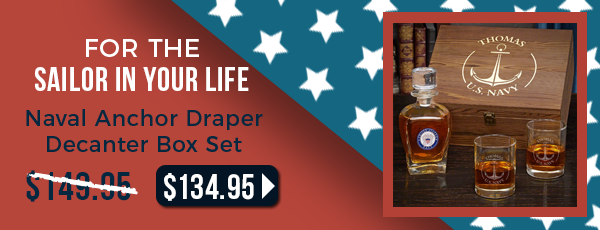 Naval Anchor Draper Decanter Box Set ►