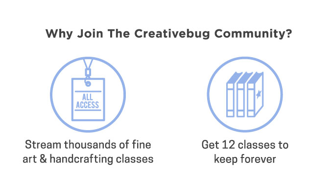 Why Join The Creativebug Community?