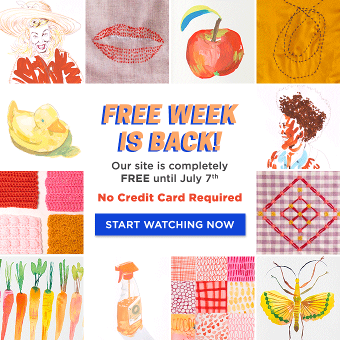 FREE WEEK IS BACK! Our site is completely FREE until July 7th!