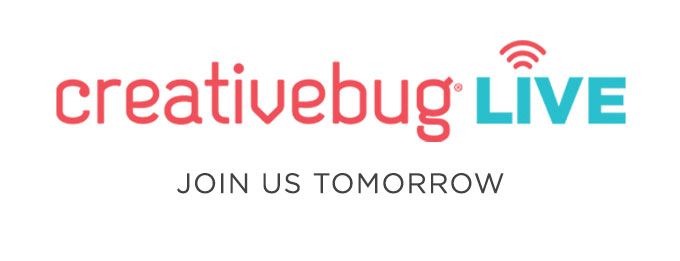 Creativebug Live with The Tender Gardener