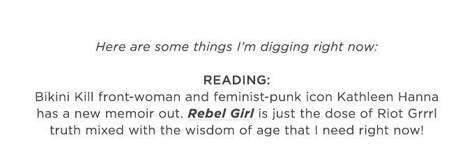 Reading: Rebel Girl