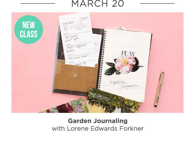 Garden Journaling