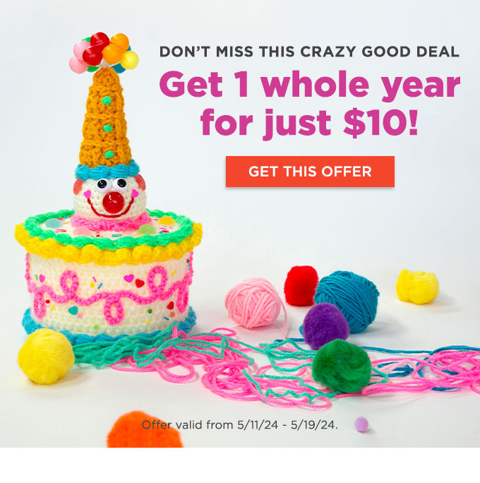 Its Our Birthday and were treating you! Get 1 Year for $10
