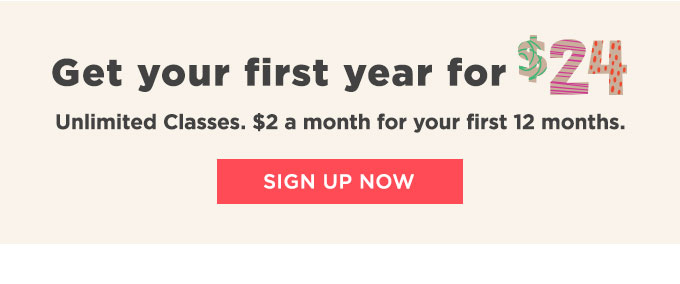 Get Your First Year for $24