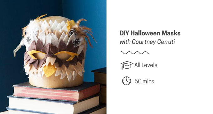 Courtney Cerruti -  DIY Halloween Masks